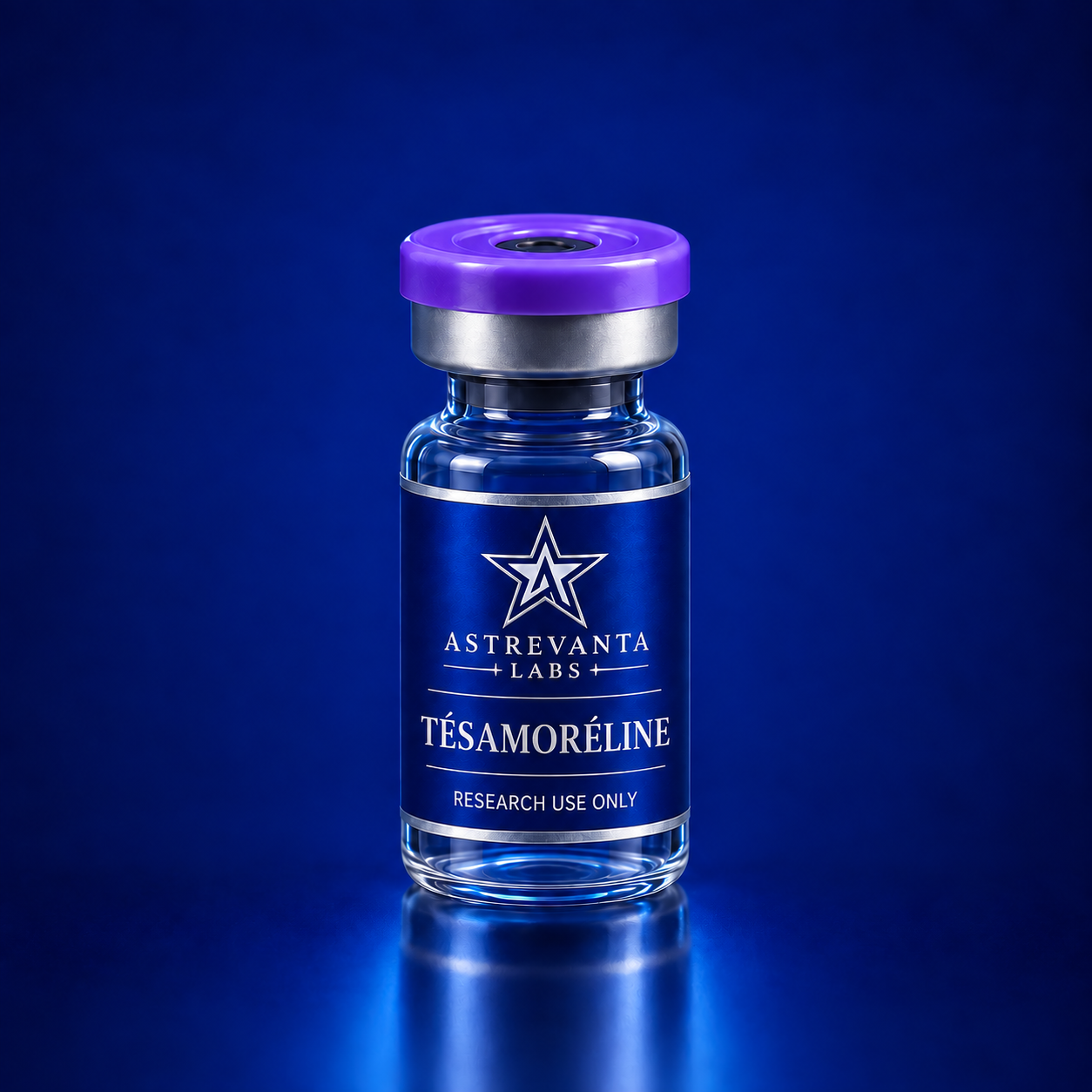 Fiole Tésamoréline Astrevanta Labs — illustration